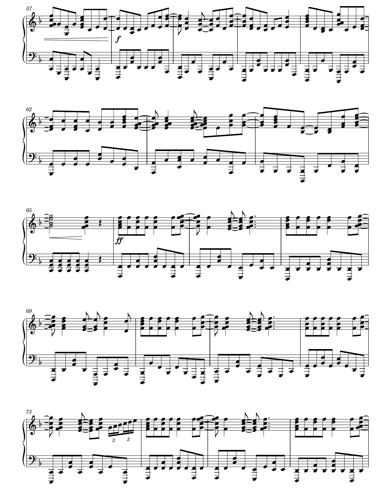 Famous Last Words sheet music 4