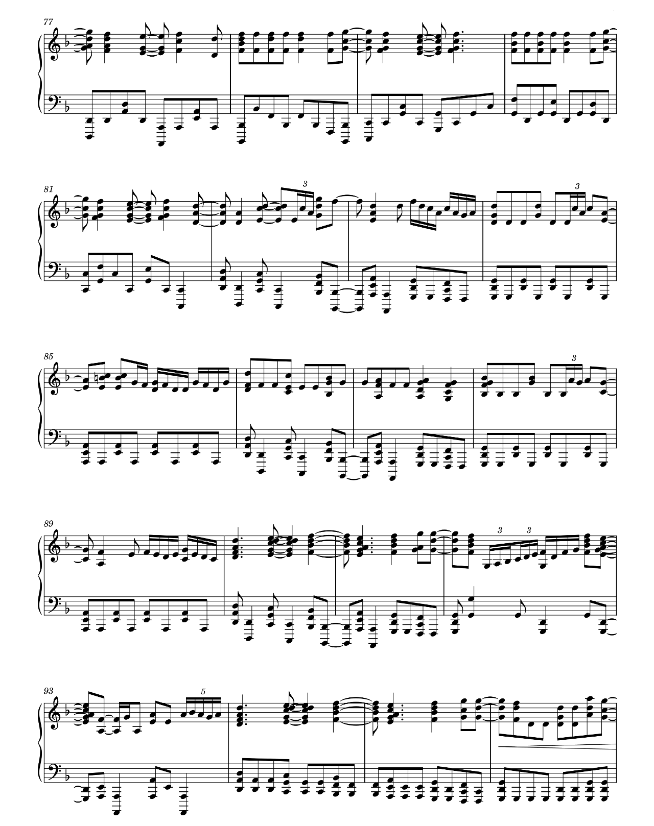 Famous Last Words sheet music 5