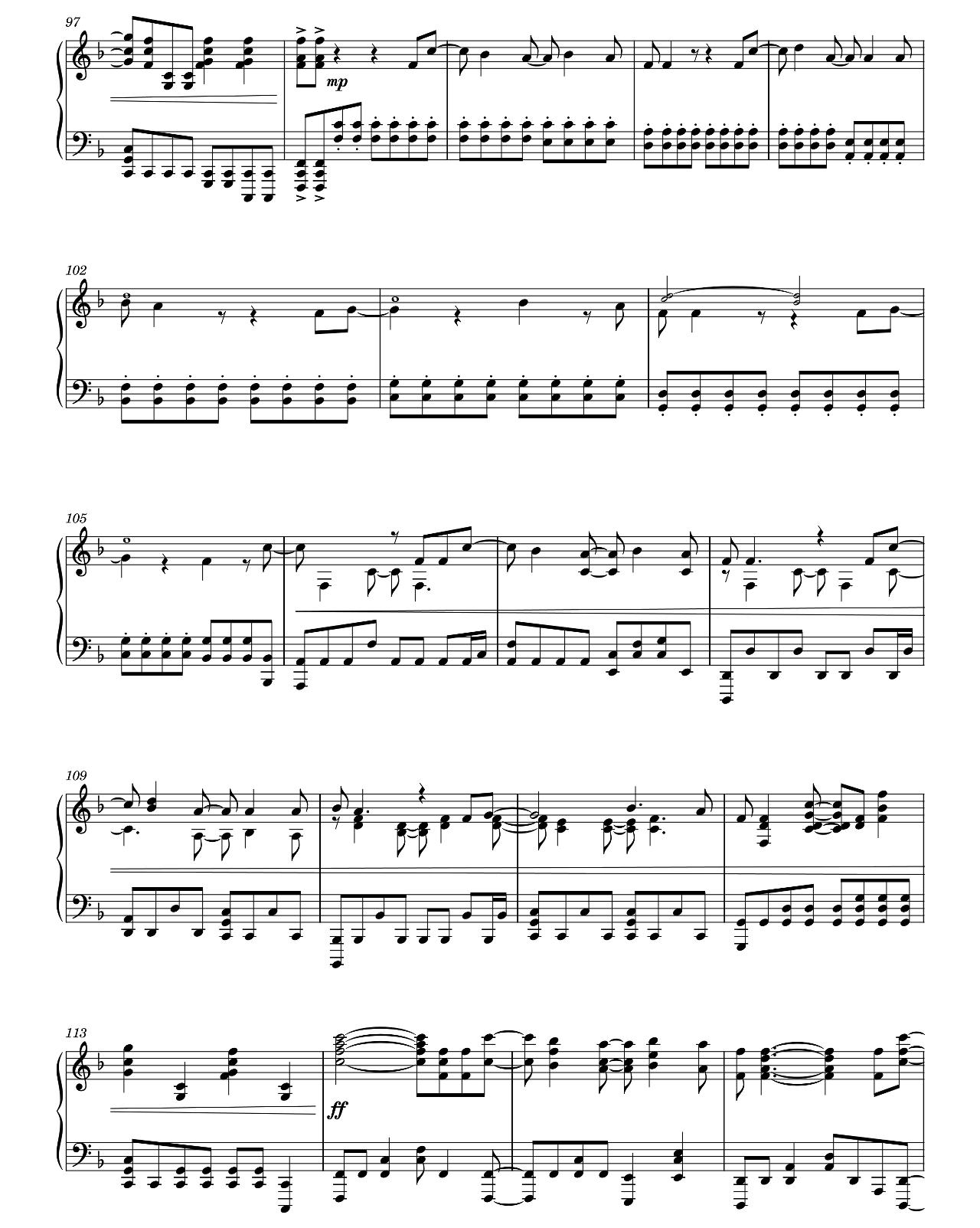 Famous Last Words sheet music 6