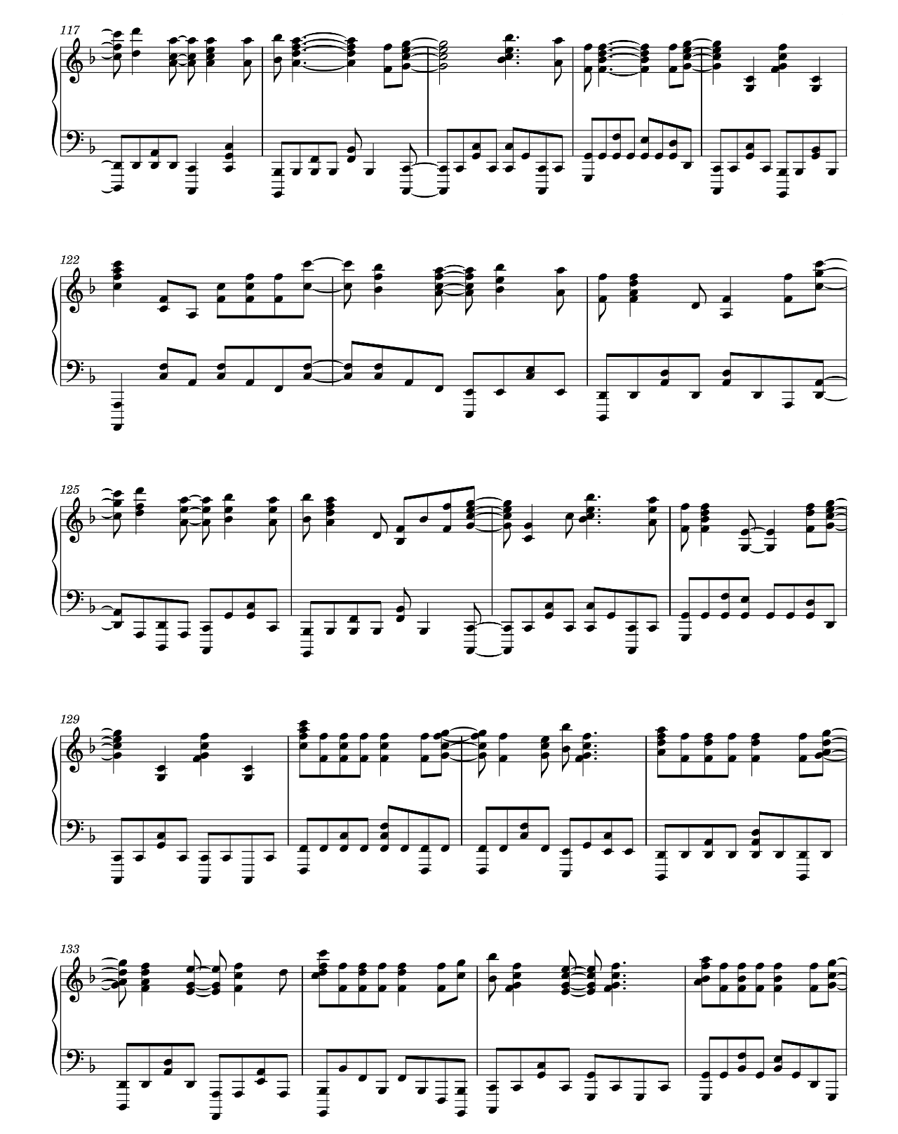 Famous Last Words sheet music 7
