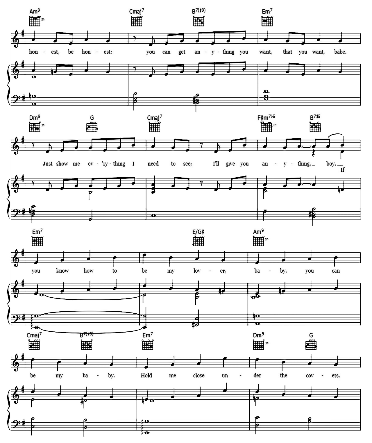 Be My Baby sheet music 4