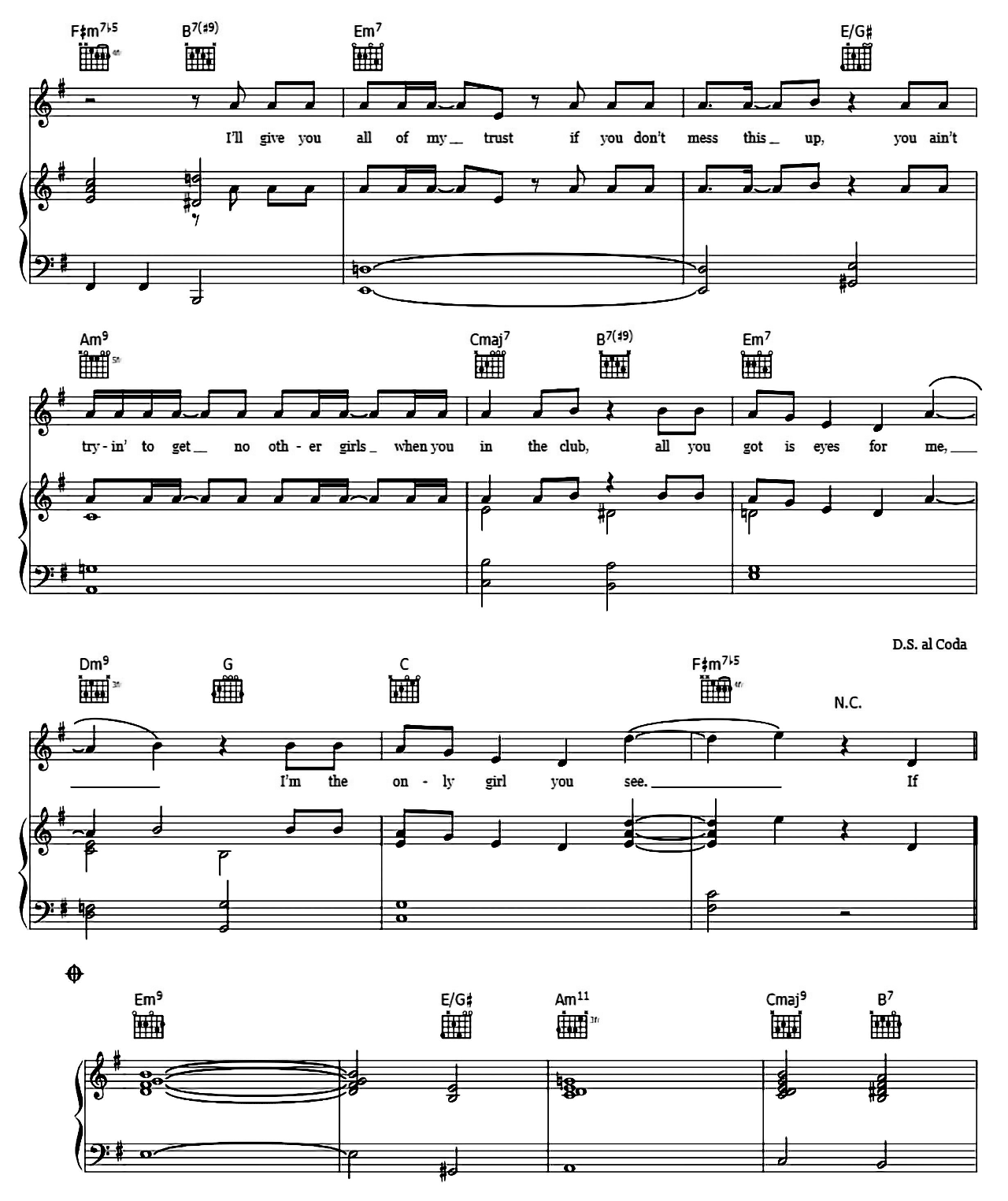 Be My Baby sheet music 9