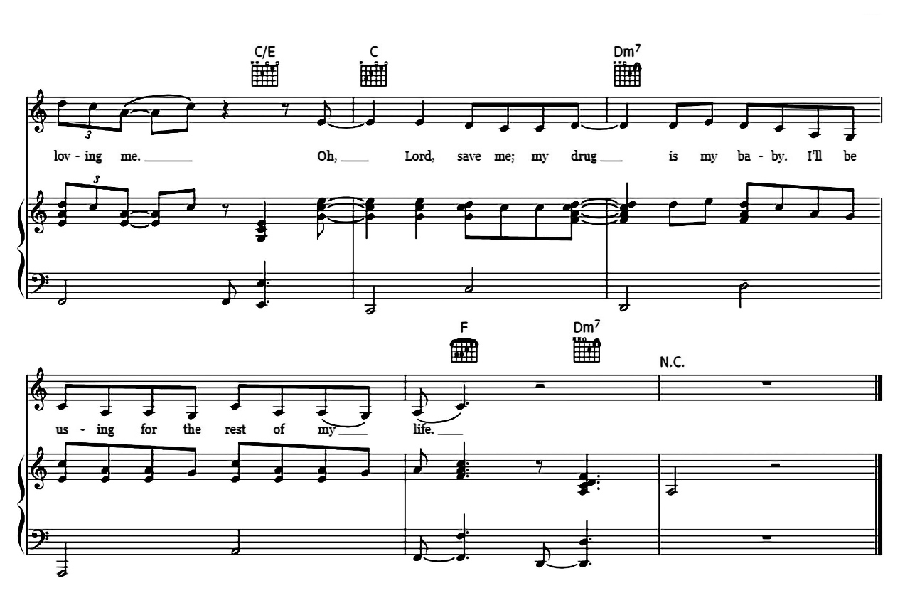 Don't Blame Me sheet music 10