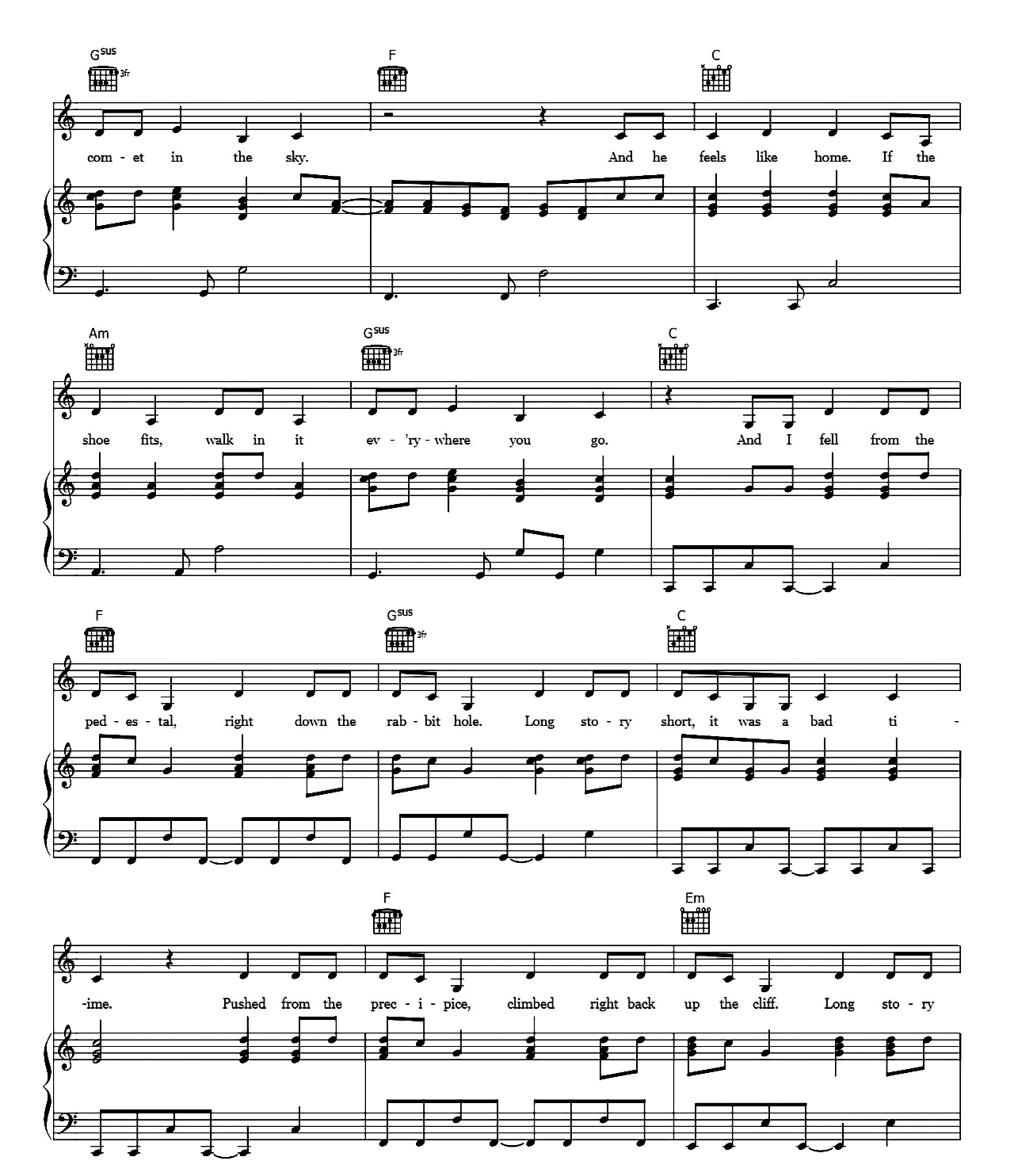 Long Story Short sheet music 7