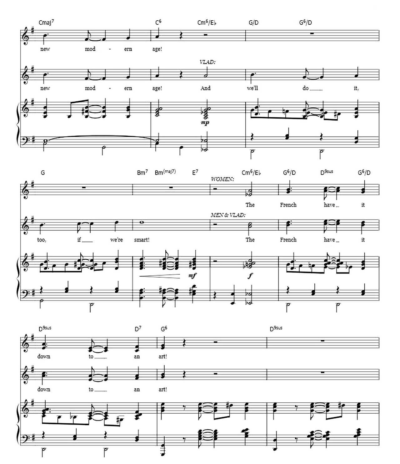 Paris Holds The Key (To Your Heart) sheet music 5