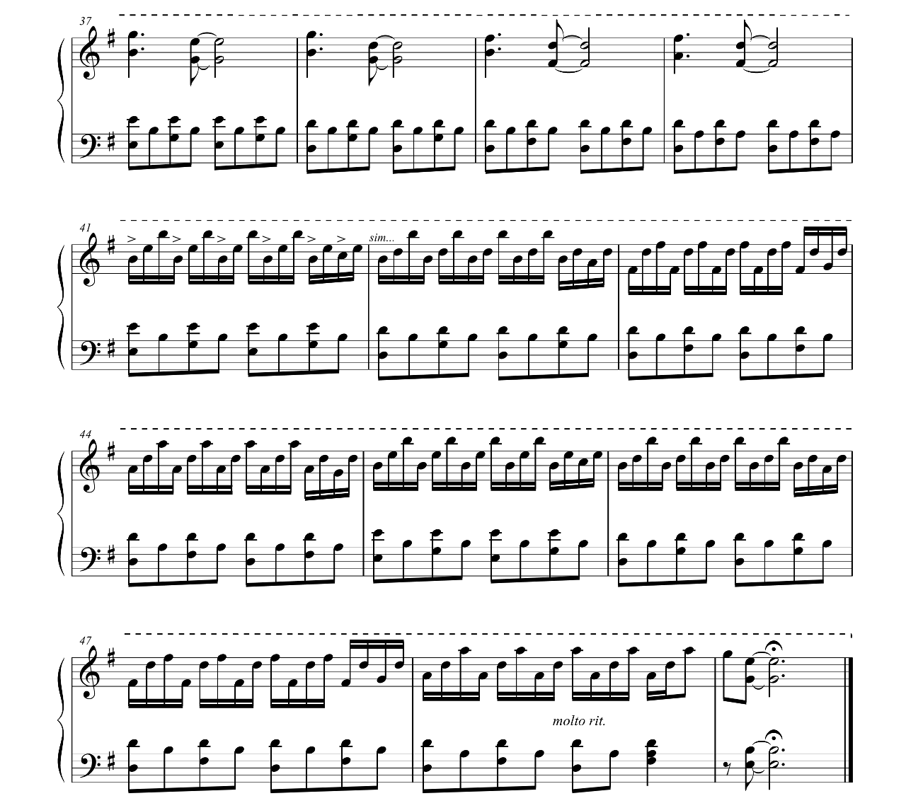 Comptine Dun Autre Ete Lapres Midi sheet music 3