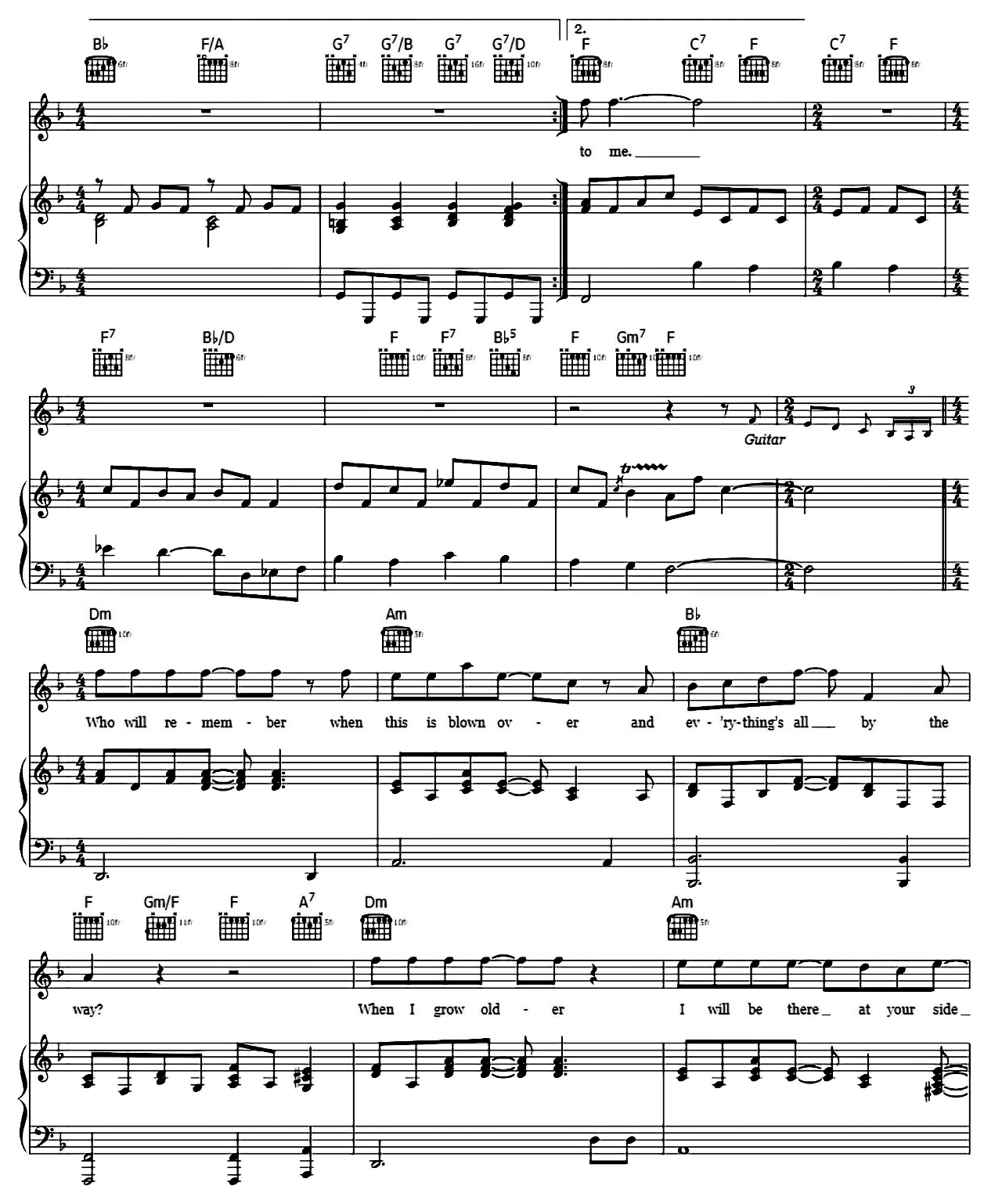 Love Of My Life sheet music 3