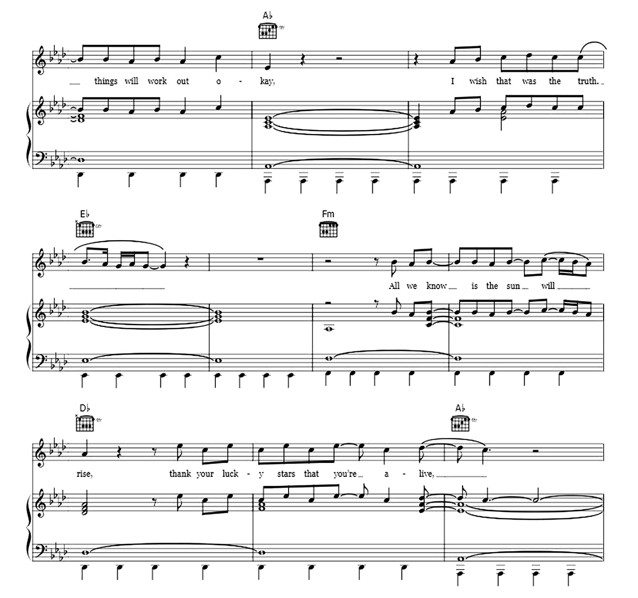 Safe Inside sheet music 4