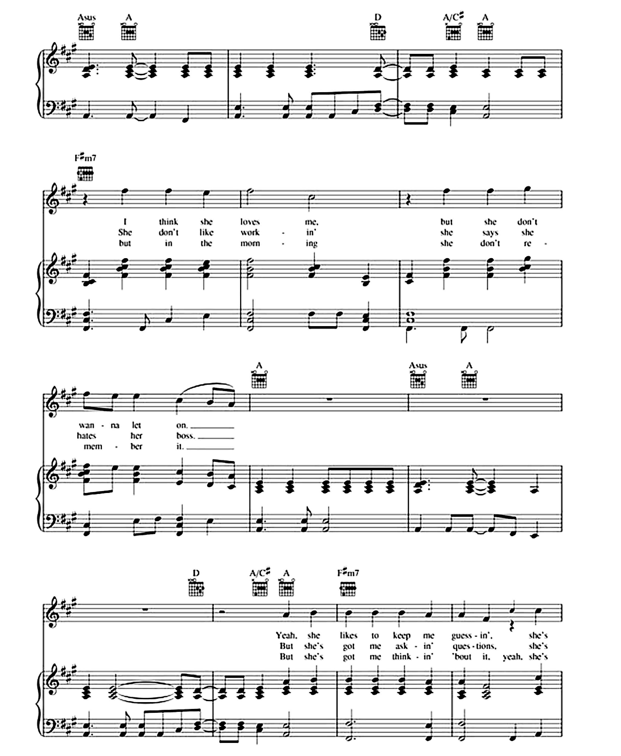 Shadow Of A Doubt sheet music 2