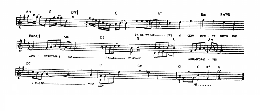 Now And Forever sheet music 2