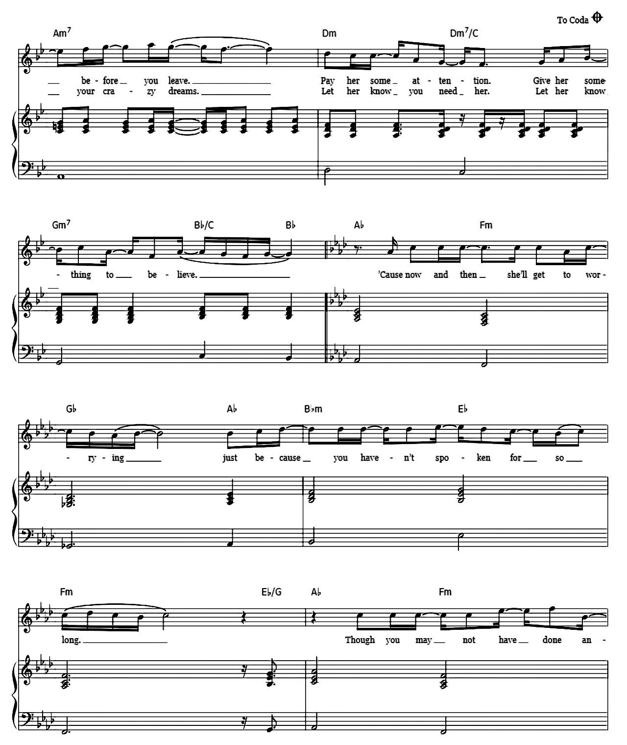 Tell Her About It sheet music 6