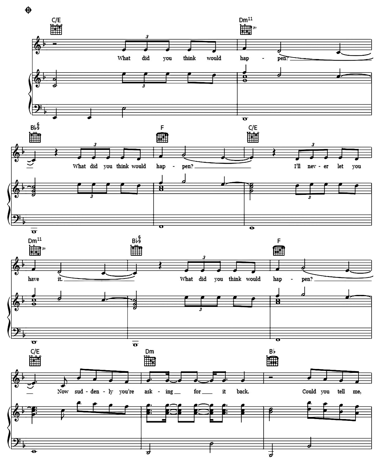 You Broke Me First sheet music 5