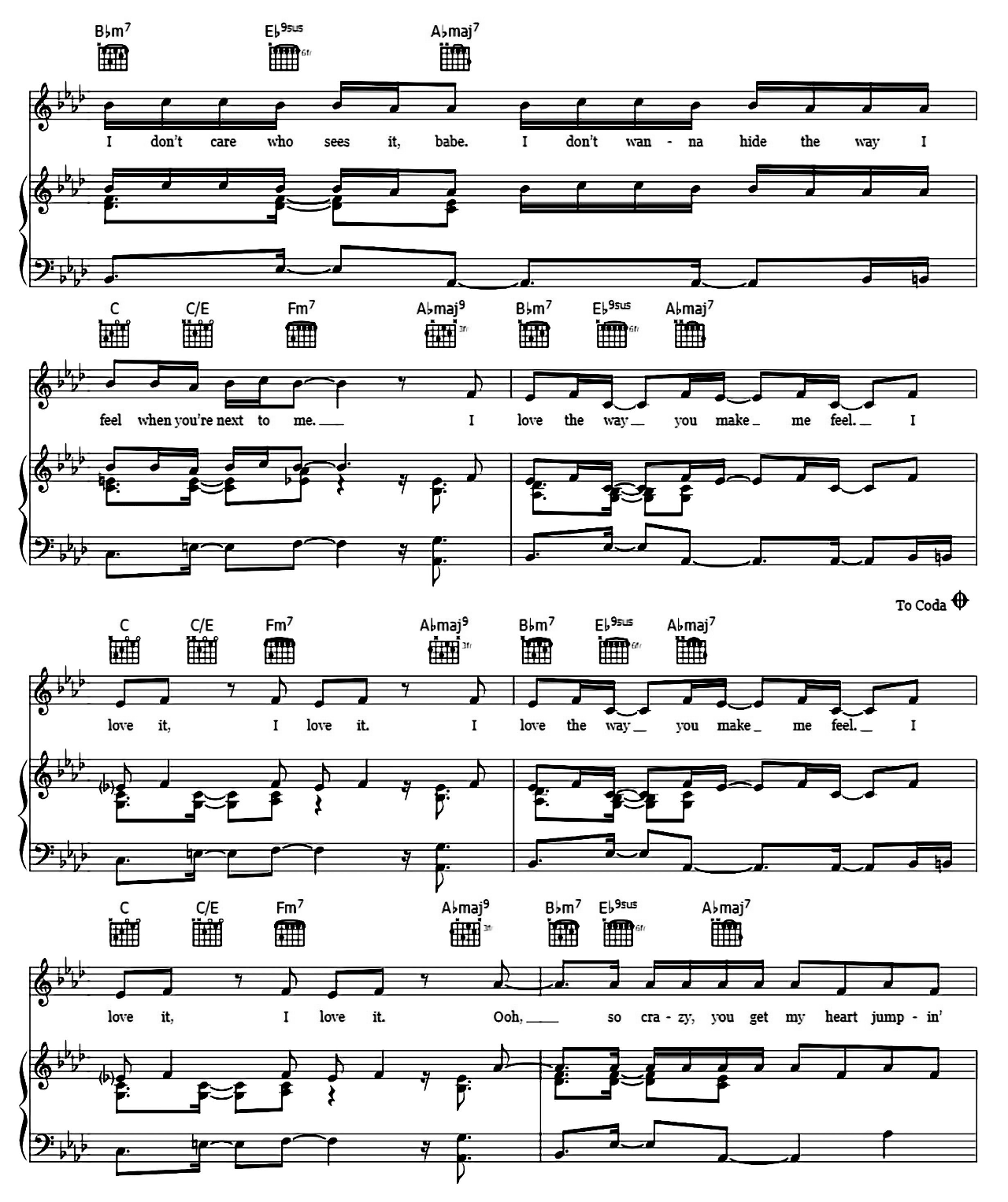 The Way sheet music 4
