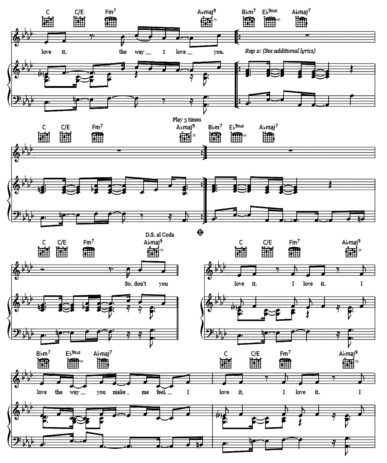 The Way sheet music 7