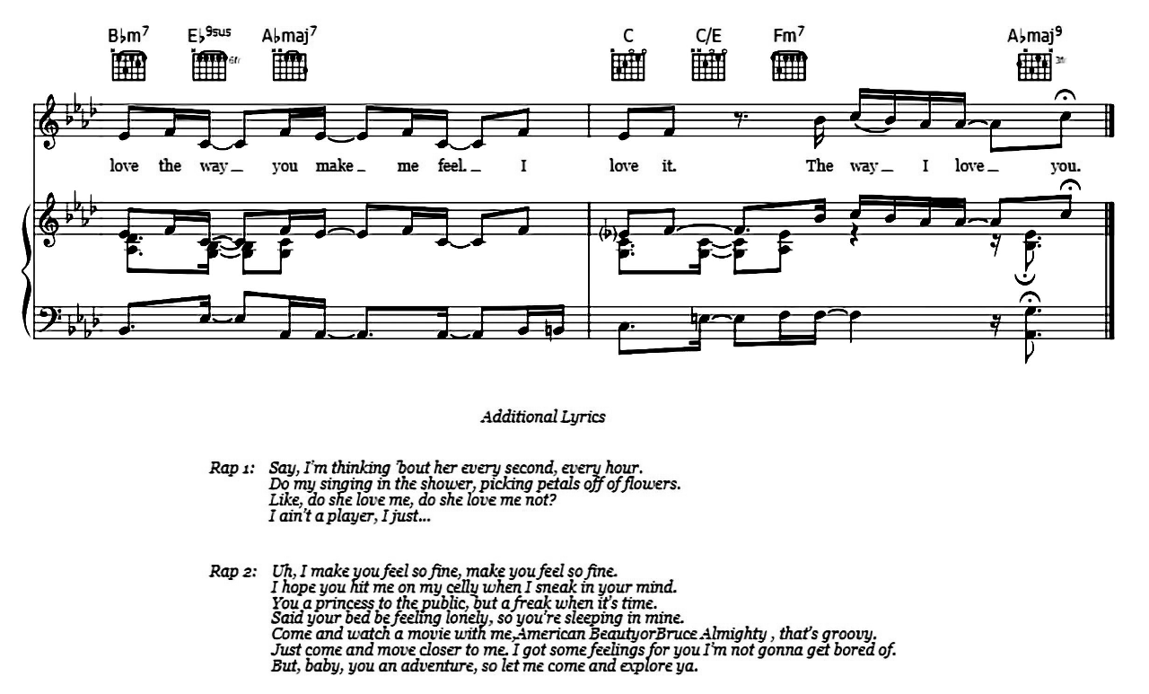 The Way sheet music 9