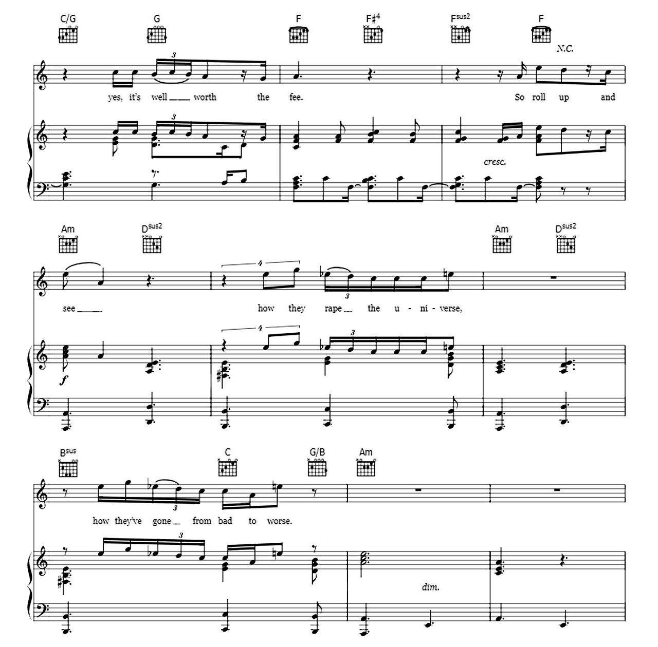 Crime Of The Century sheet music 2