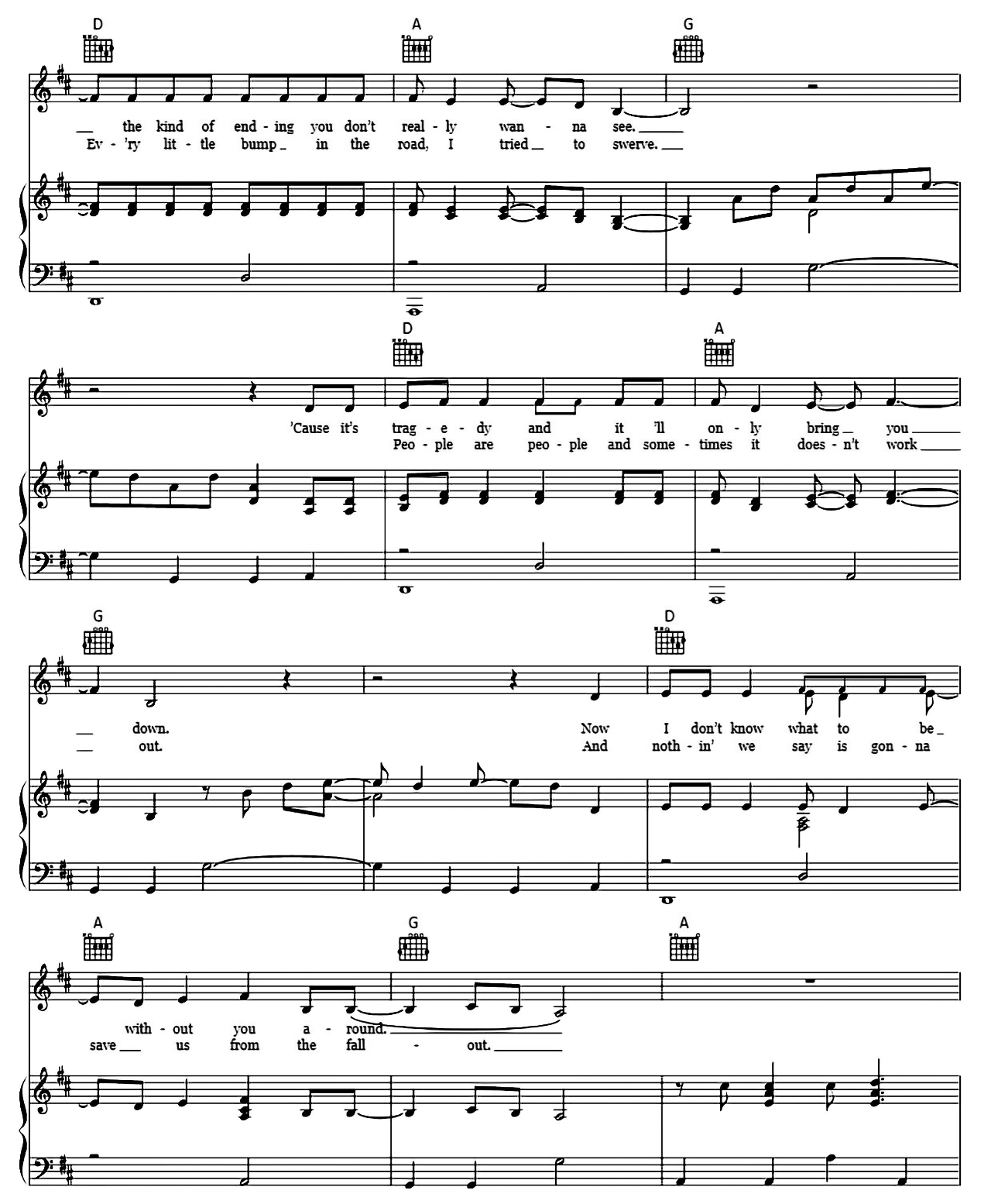 Breathe sheet music 4