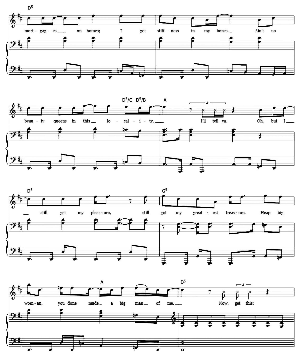 Fat Bottomed Girls sheet music 6