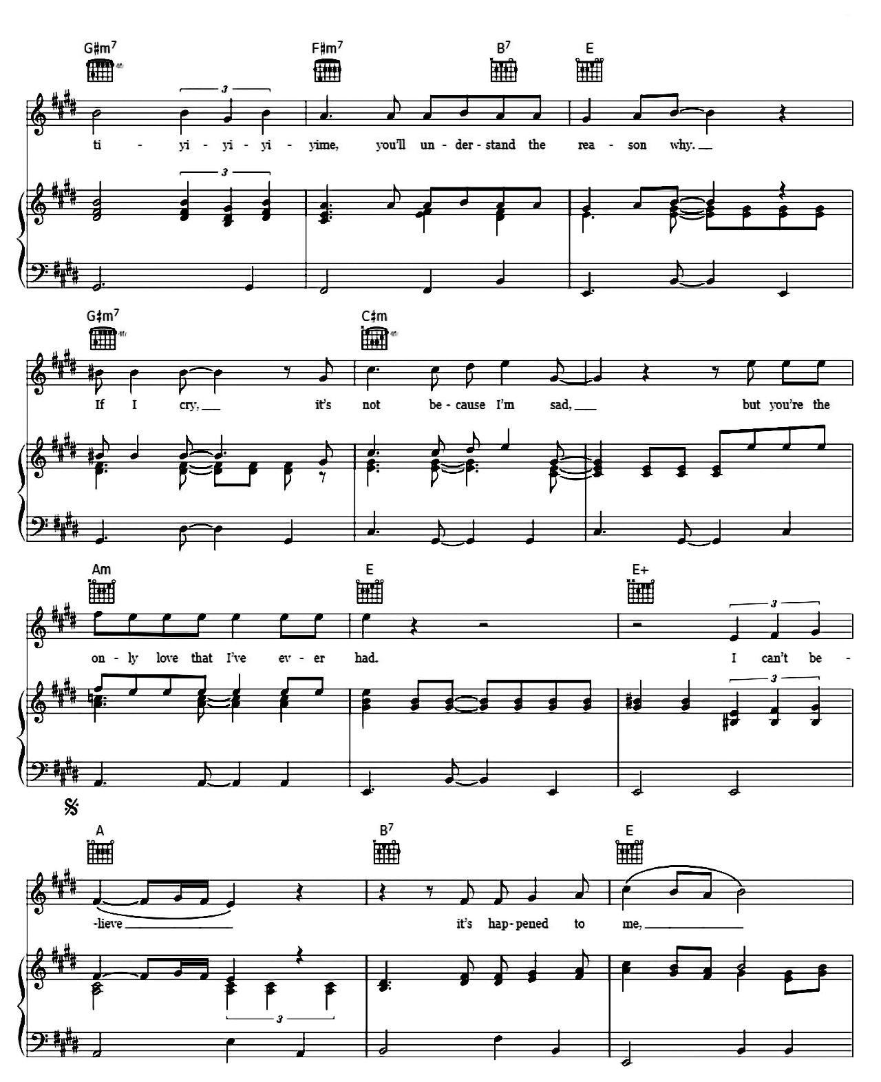 Ask Me Why sheet music 3