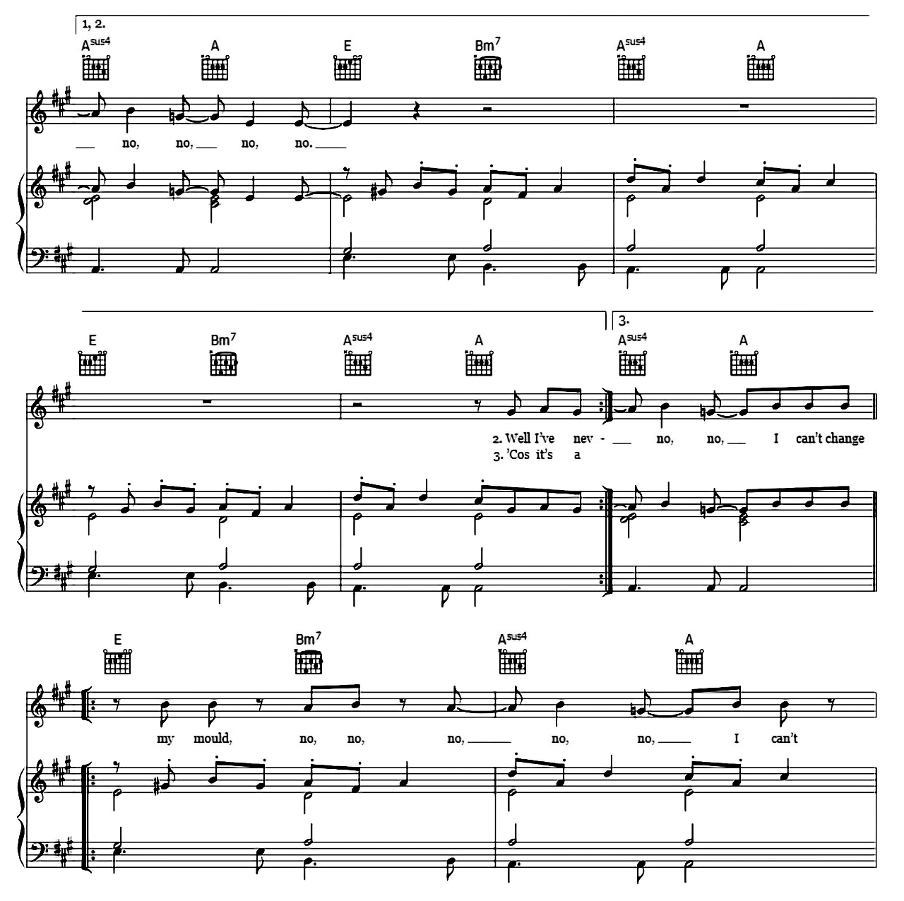 Bitter Sweet Symphony sheet music 4