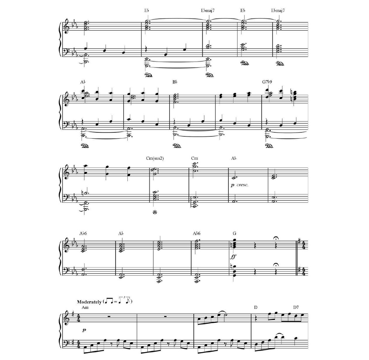 Epilogue sheet music 8