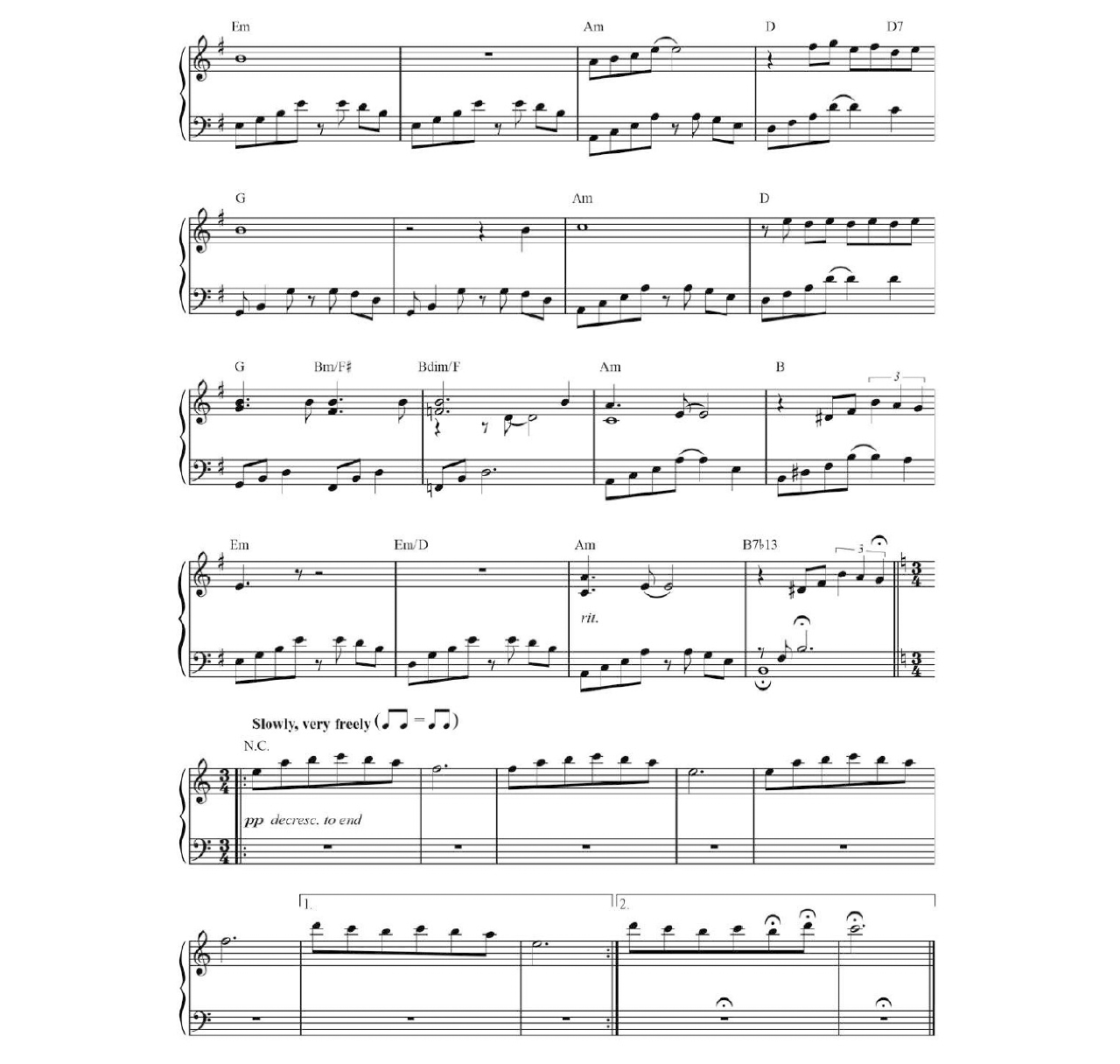 Epilogue sheet music 9