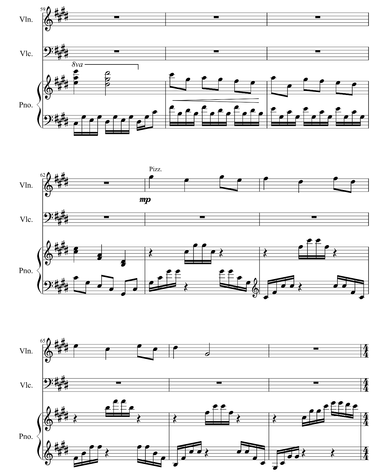 Lux Aeterna sheet music 6