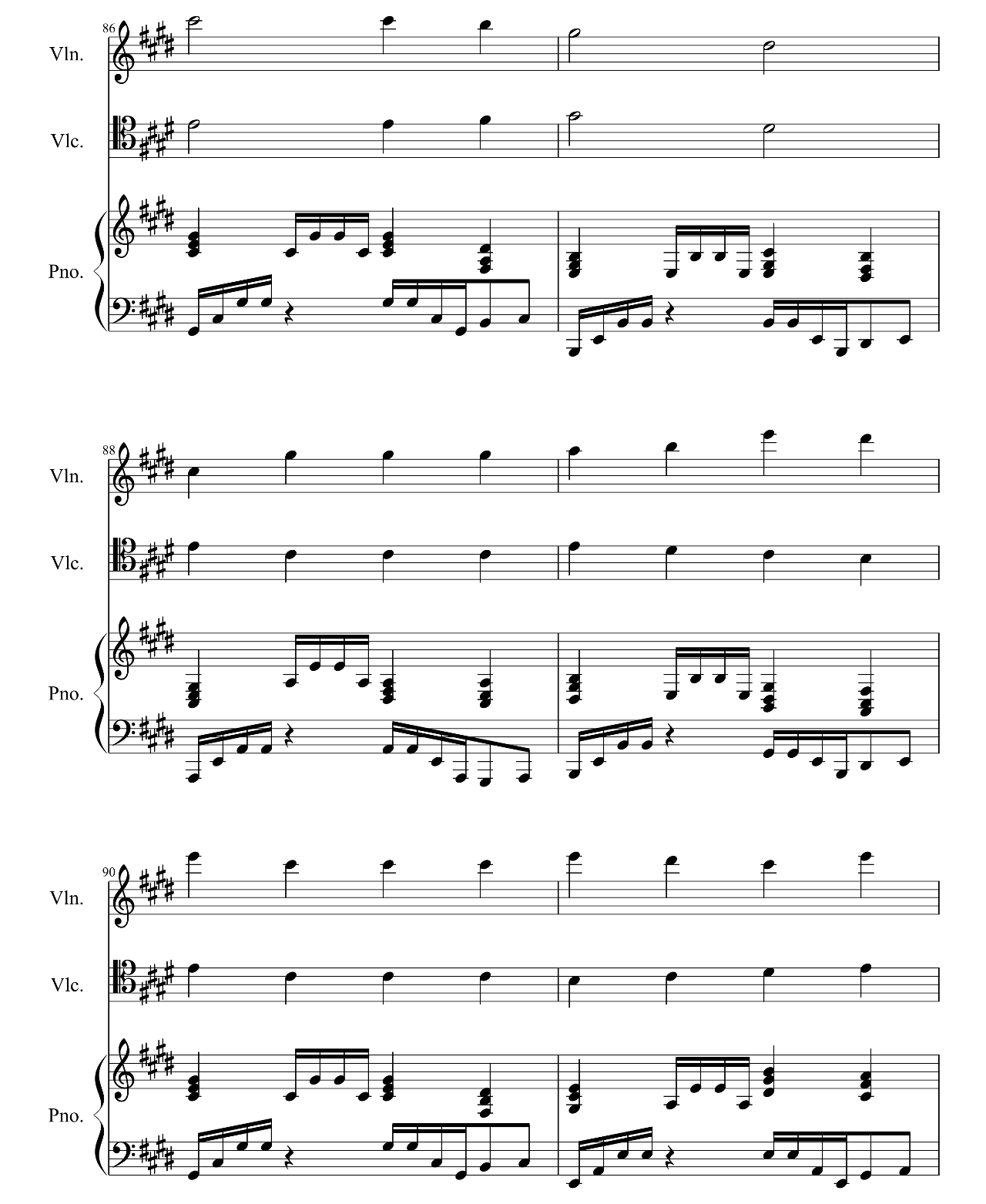 Lux Aeterna sheet music 9