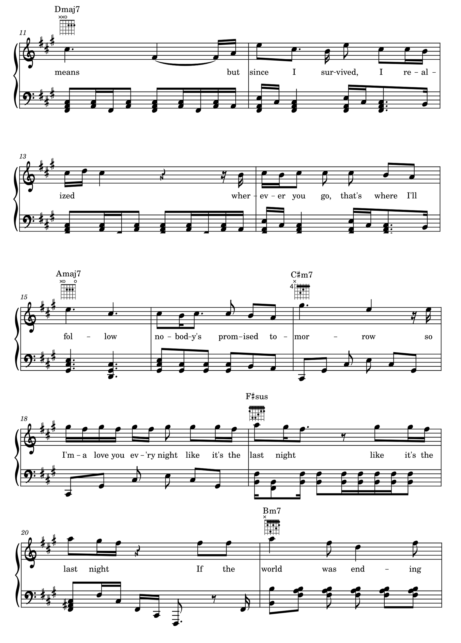 Die With A Smile sheet music 2