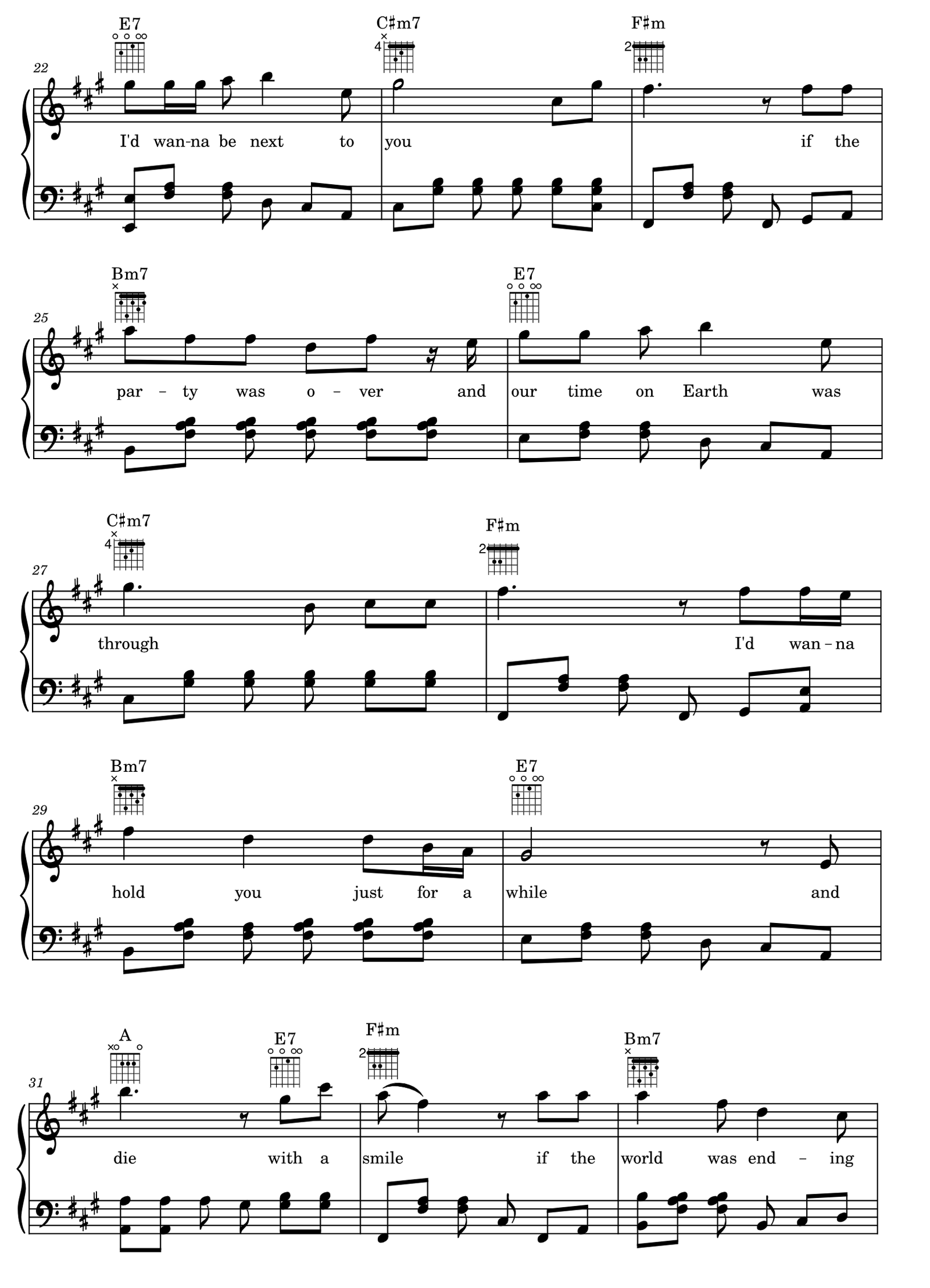 Die With A Smile sheet music 3