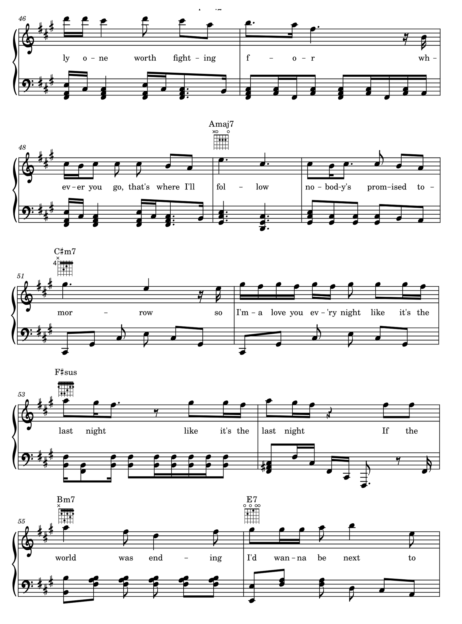 Die With A Smile sheet music 5