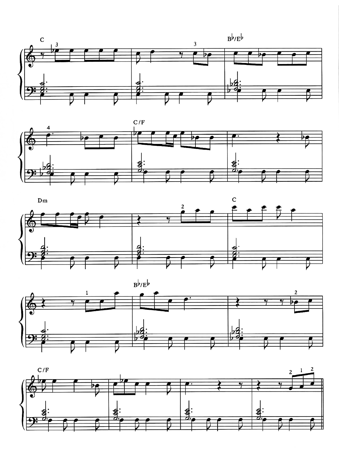 Brand New Day sheet music 3