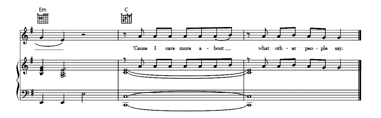 What Other People Say sheet music 8