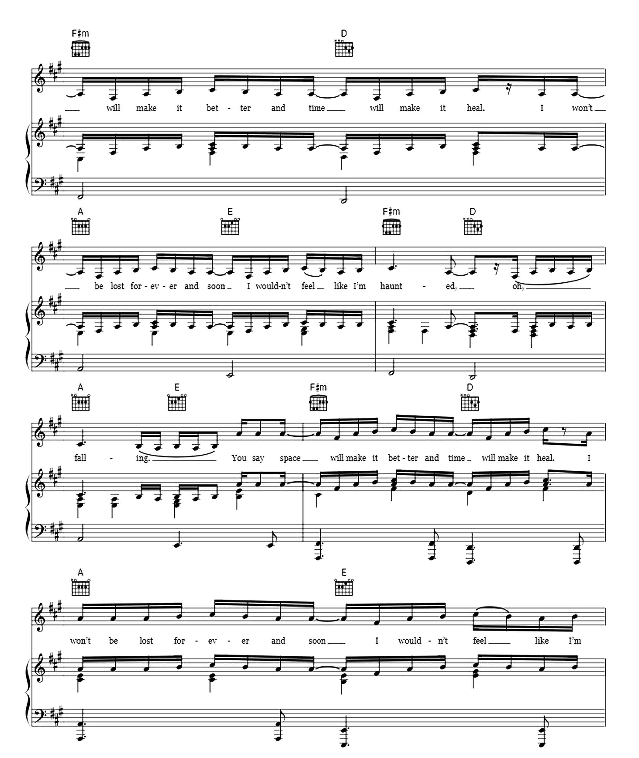 Take Me Home sheet music 5