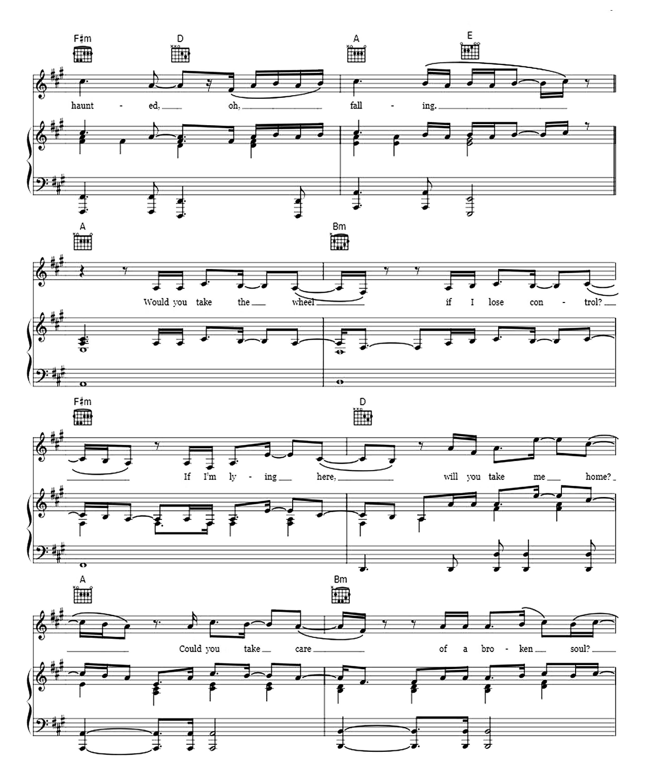 Take Me Home sheet music 6