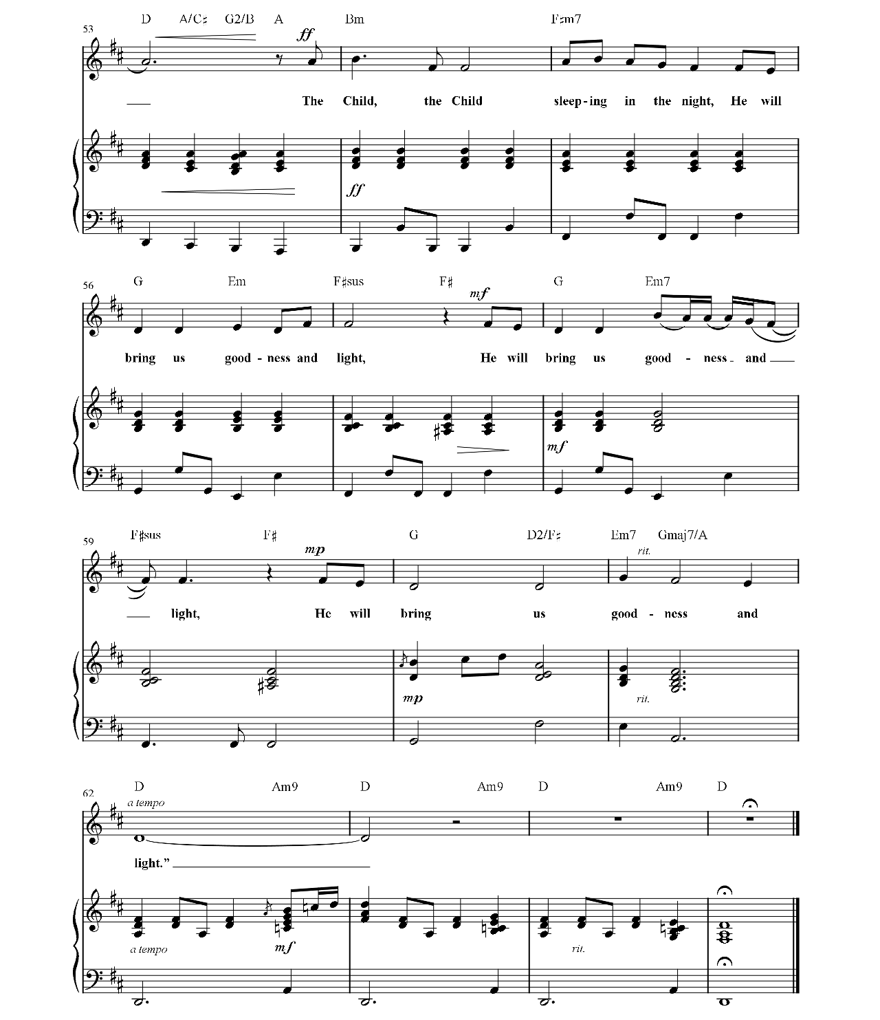 Do You Hear What I Hear sheet music 6