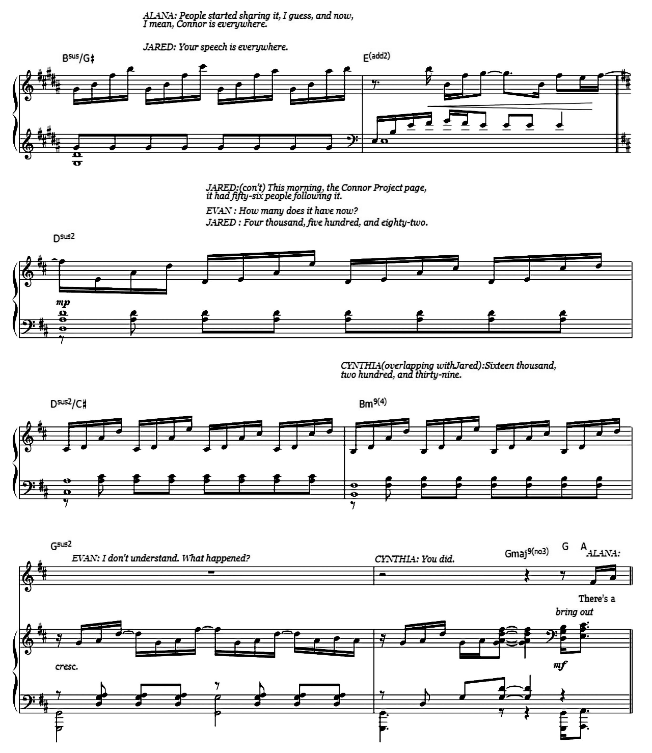You sheet music 6