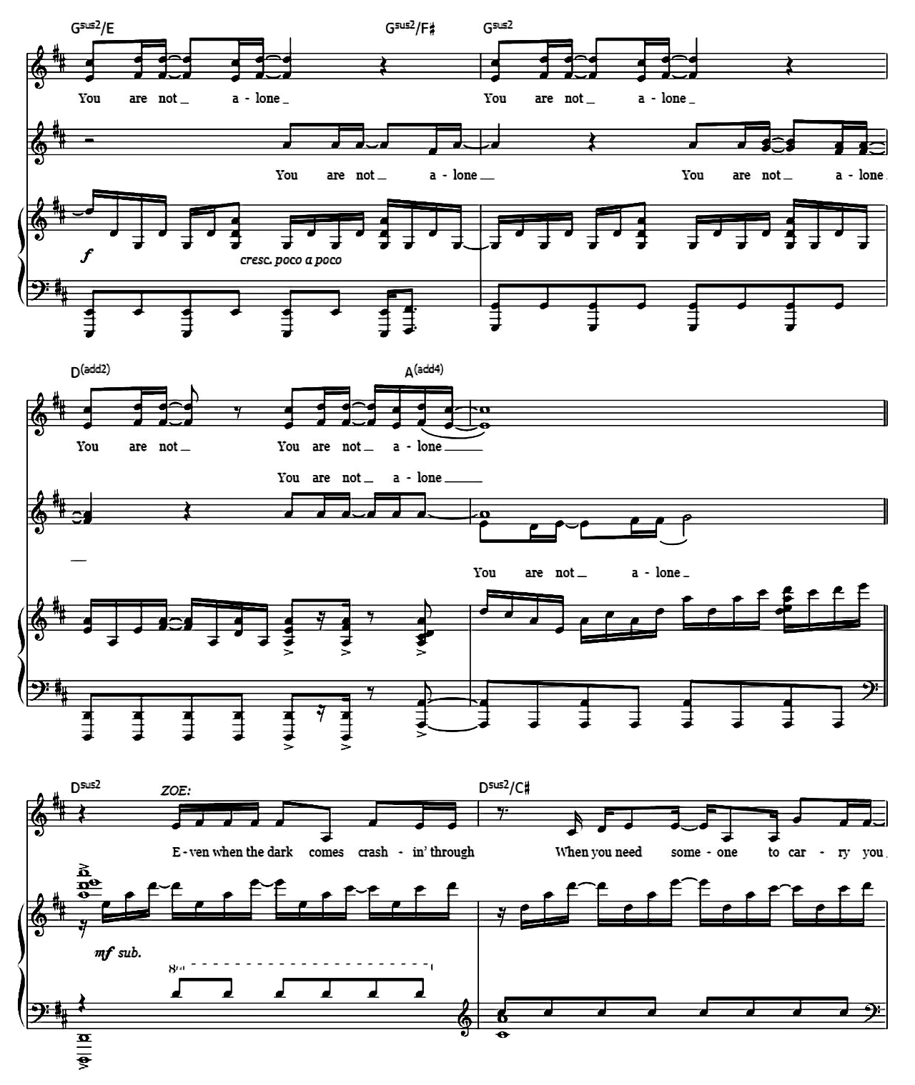You sheet music 15