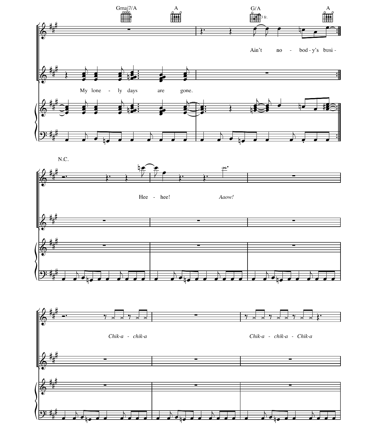 The Way You Make Me Feel sheet music 7