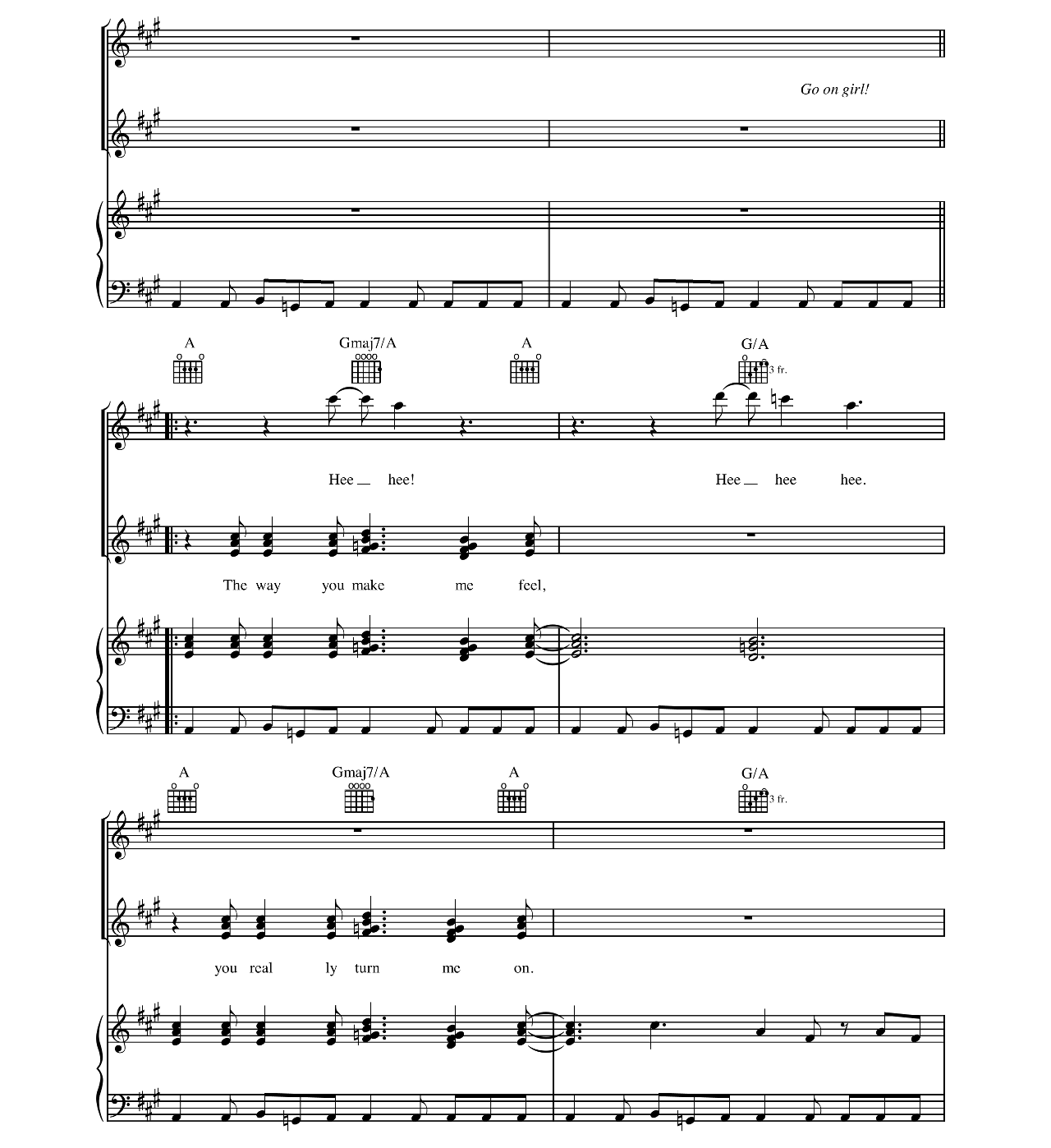 The Way You Make Me Feel sheet music 8