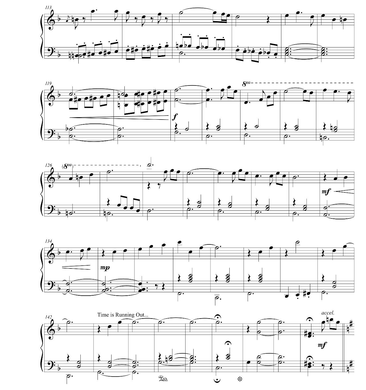 Married Life sheet music 4