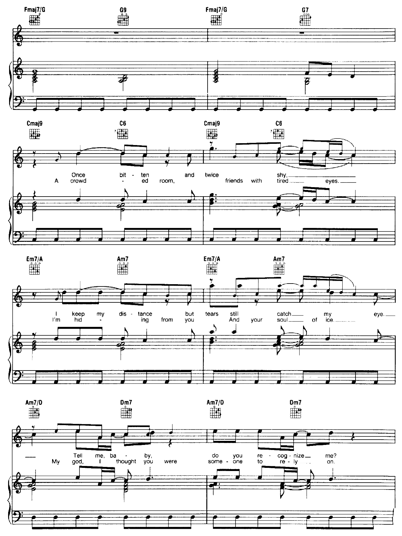 Last Christmas sheet music 4