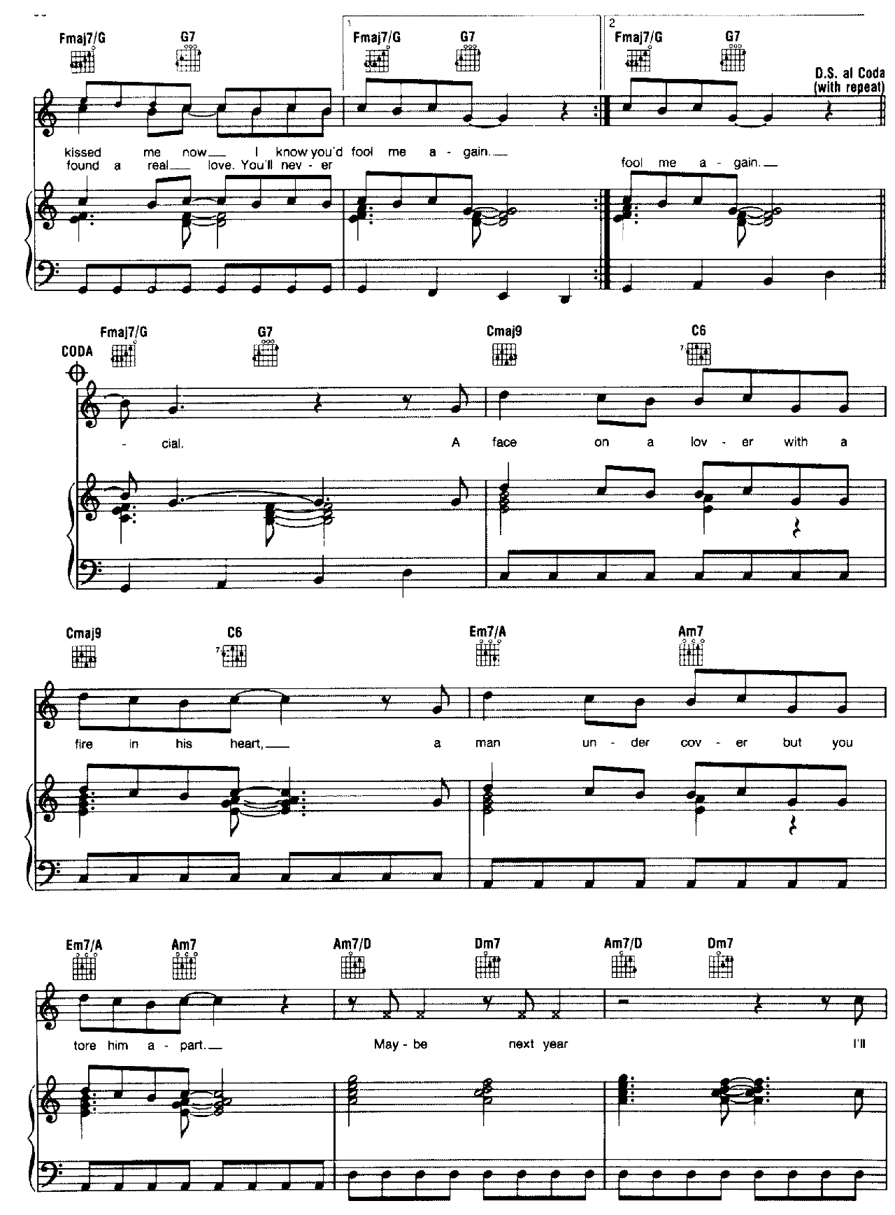 Last Christmas sheet music 6