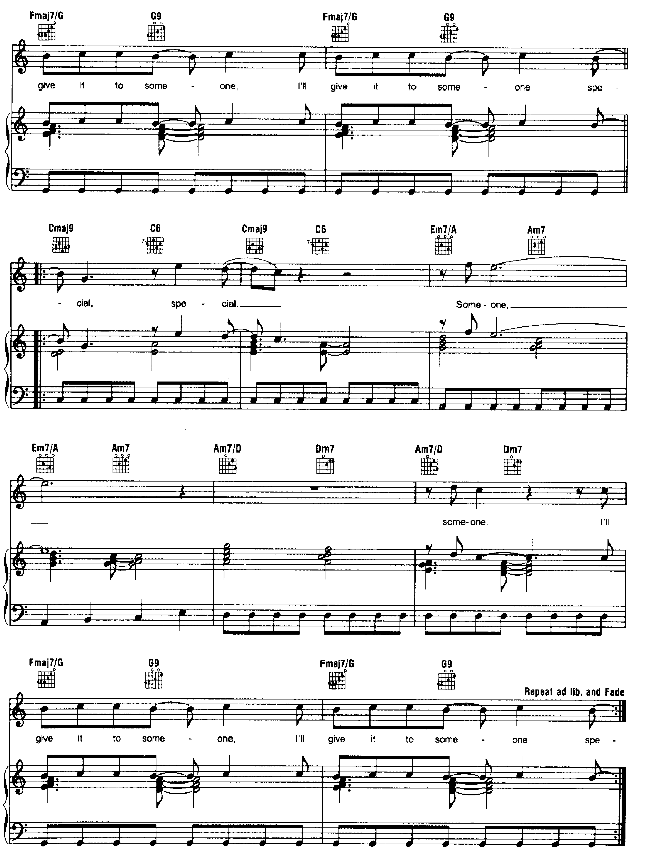 Last Christmas sheet music 7