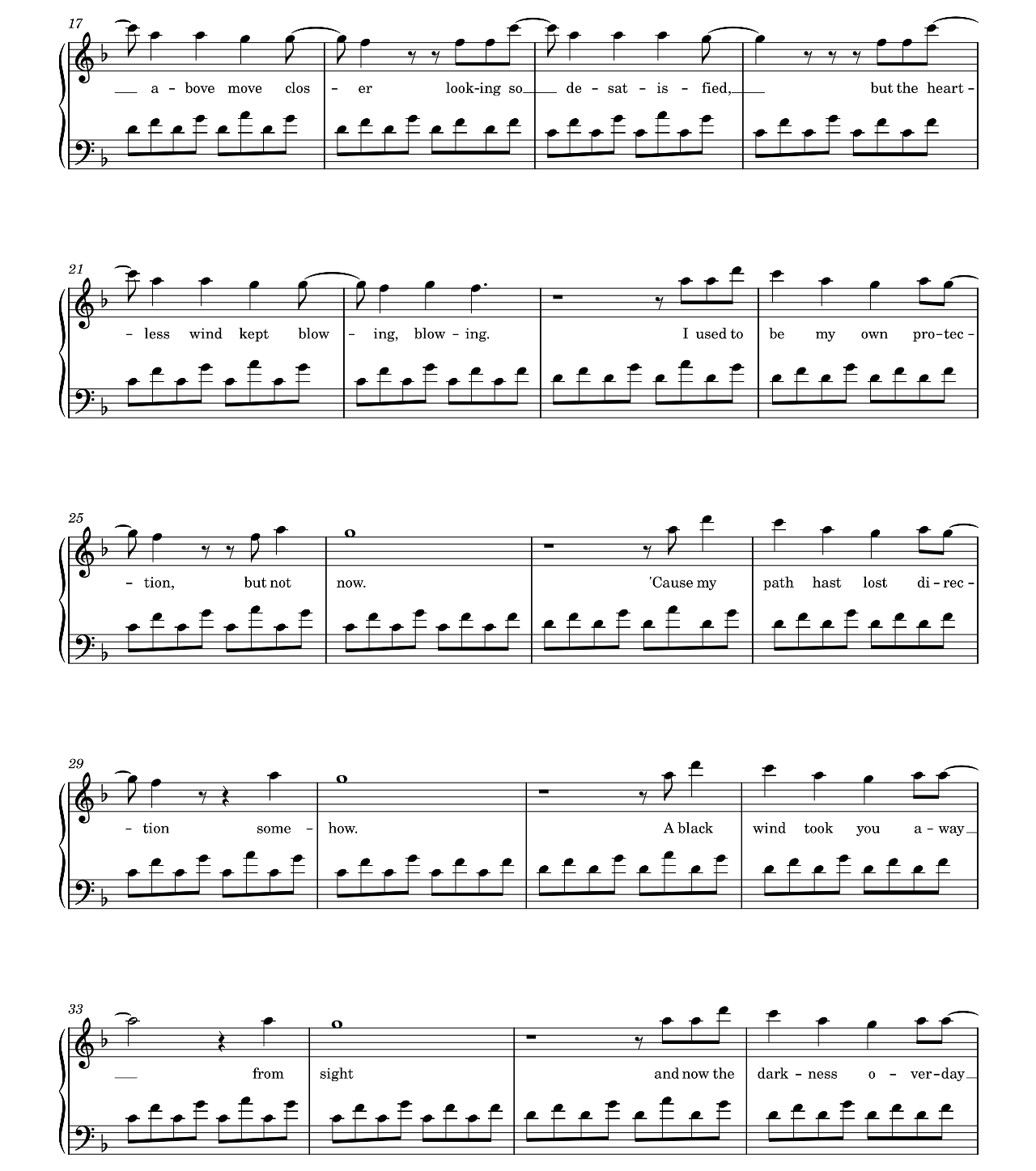 Valentine's Day sheet music 2