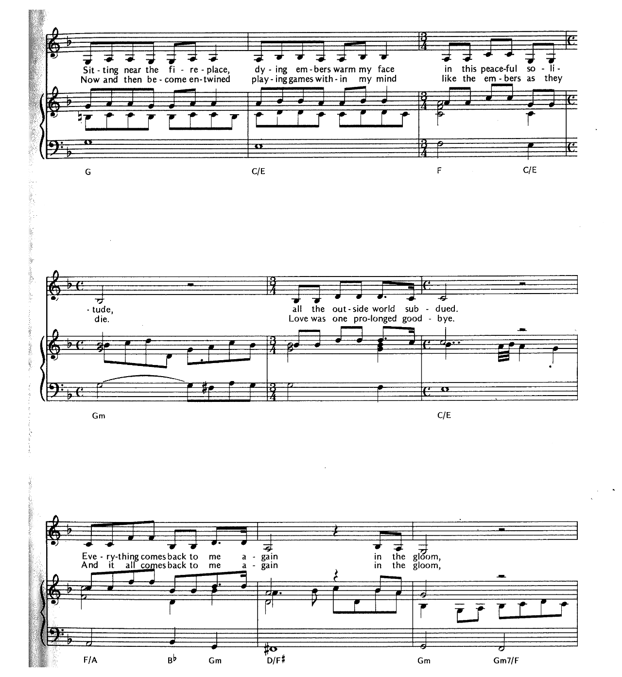 Like An Angel Passing Through My Room sheet music 2