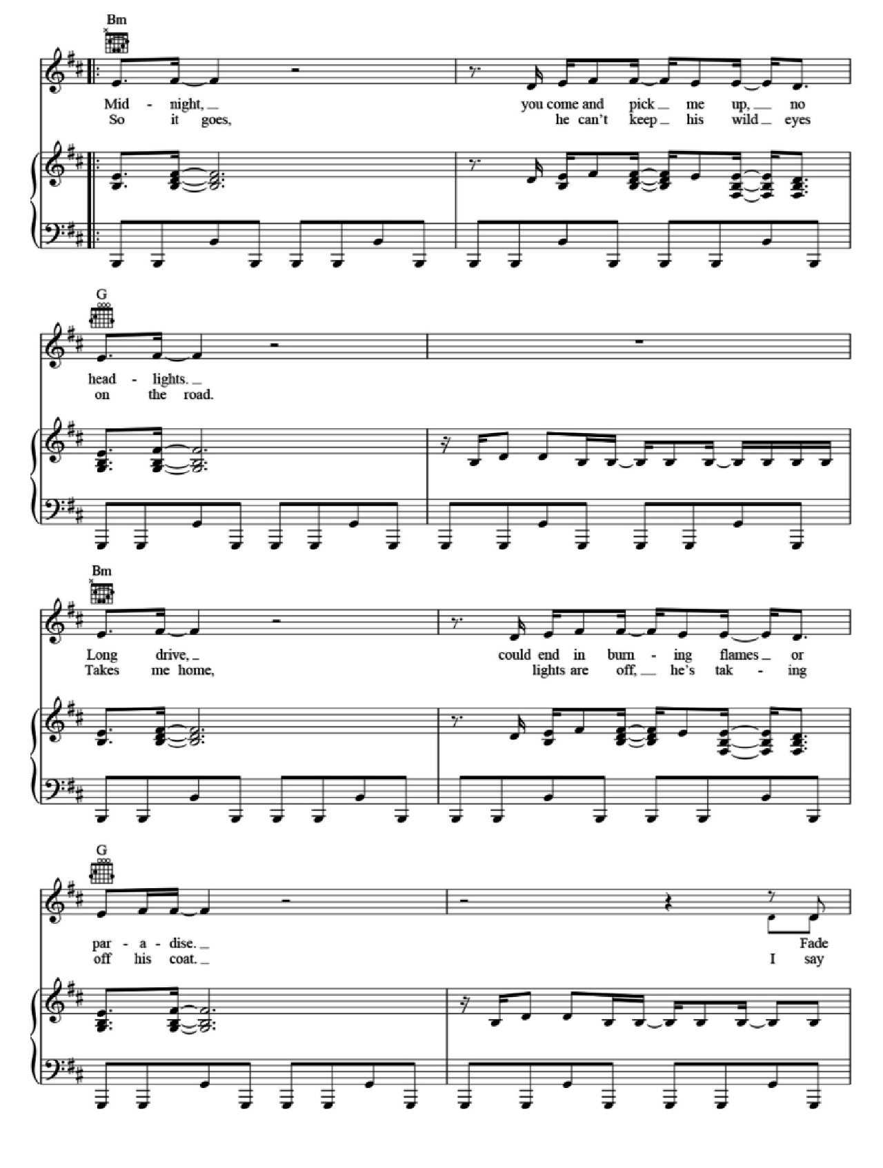 Style sheet music 2