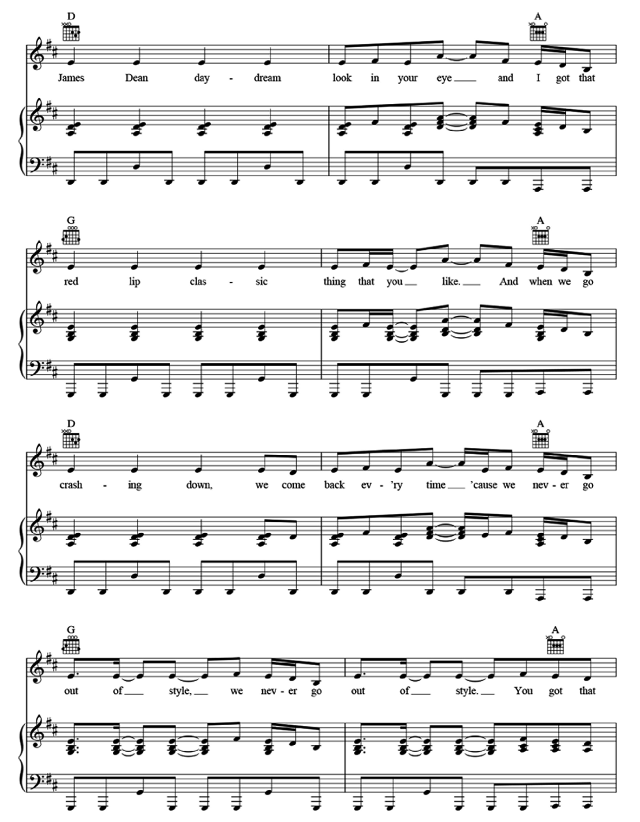 Style sheet music 4