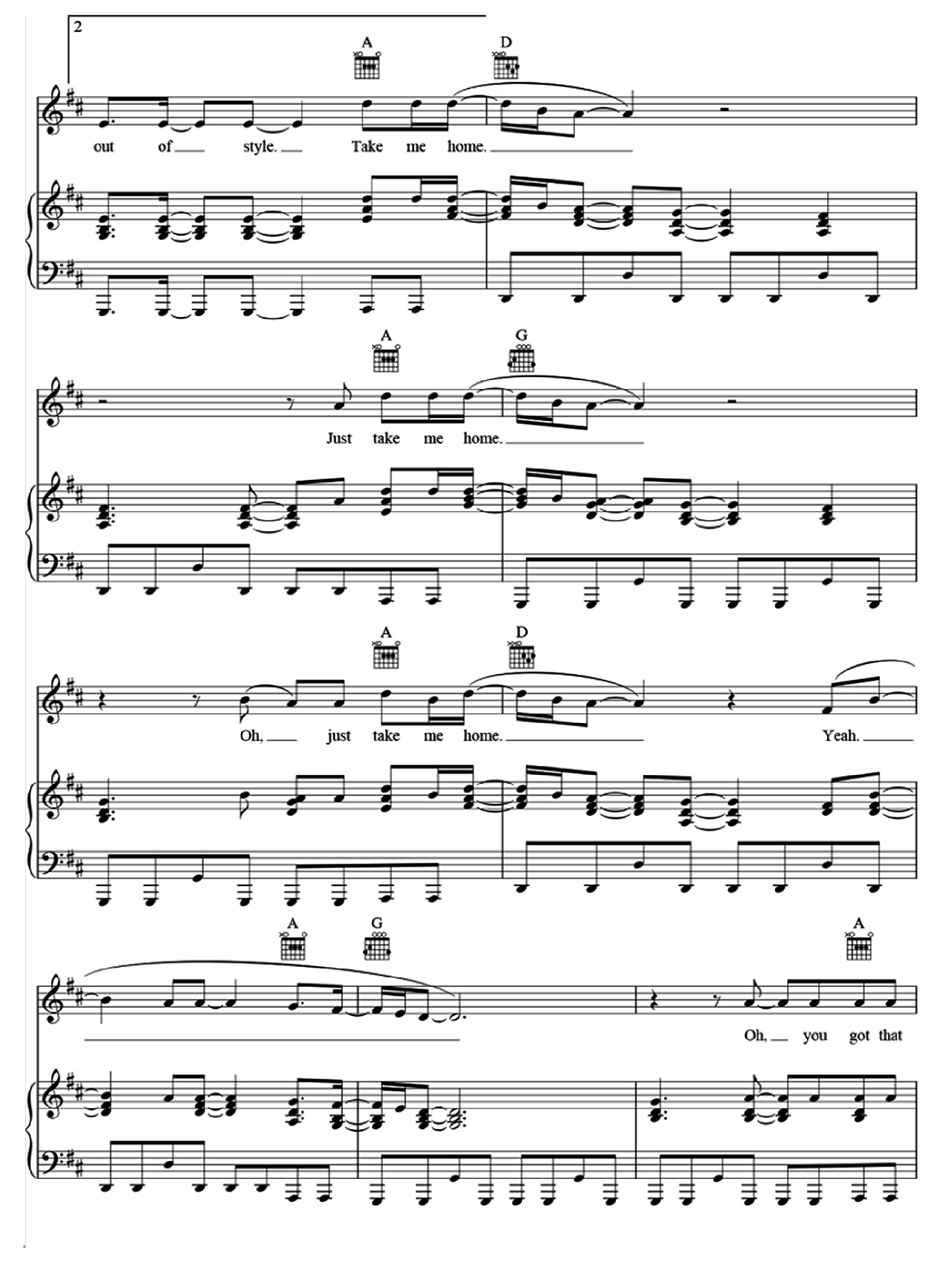 Style sheet music 6