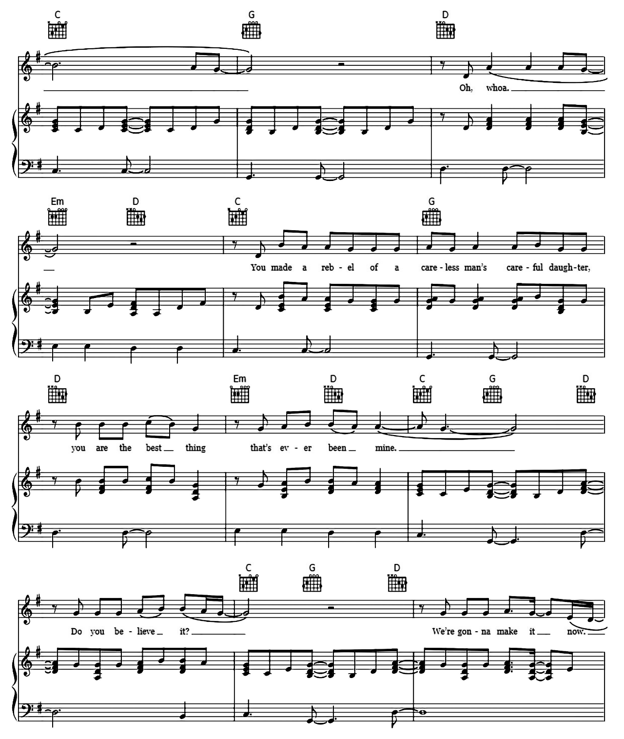 Mine sheet music 7